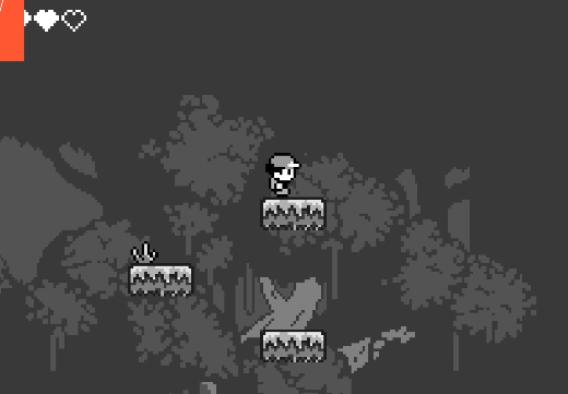 (Fig 2 - Some platforming in Viridian Forest felt basic in comparison to other areas)